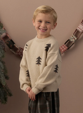 Load image into Gallery viewer, Aspen Sweater - Tree Jacquard