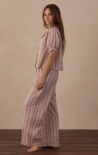 Load image into Gallery viewer, Women's Ruffle Pajamas - Candy Cane Lane