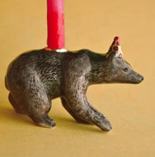 Load image into Gallery viewer, Brown Bear Cake Topper