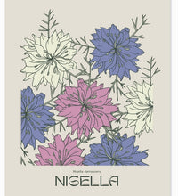 Load image into Gallery viewer, Botanical Nigella Print