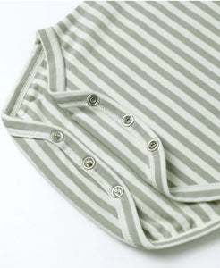 Jersey Bodysuit 2 Pack - Fox Land/ Fern Stripe
