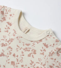 Load image into Gallery viewer, Jersey Bodysuit 2 Pack - French Garden/ Rose Micro Stripe