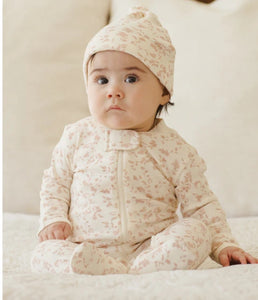 Zip Long Sleeve Sleeper Footie - French Garden