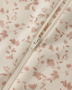 Zip Long Sleeve Sleeper Footie - French Garden
