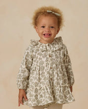 Load image into Gallery viewer, Ruffle Collar Button Dress - Green Floral
