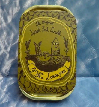 Tinned Fish Candle - Green Tea + Lemongrass
