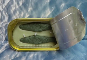 Tinned Fish Candle - Green Tea + Lemongrass