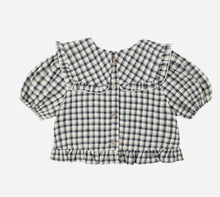 Load image into Gallery viewer, Prairie Blouse - Navy Check