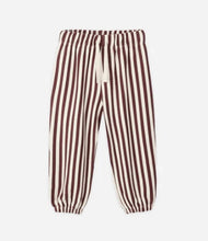 Load image into Gallery viewer, Relaxed Jogger - Burgundy Stripe