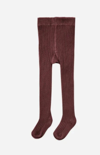 Ribbed Tight - Burgundy