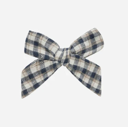 Bow - Navy Check