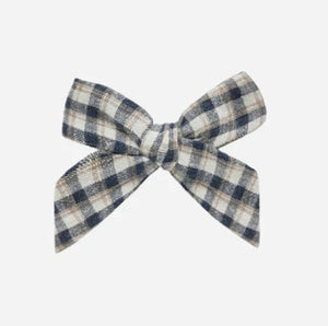 Bow - Navy Check