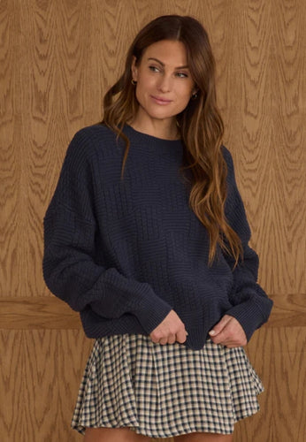 Carolina Sweater - Navy