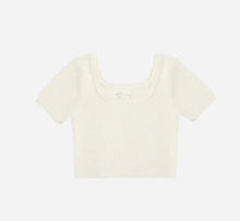 Load image into Gallery viewer, Kids Scallop Tee - Natural