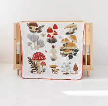 Load image into Gallery viewer, Reversible Quilt - Mushroom