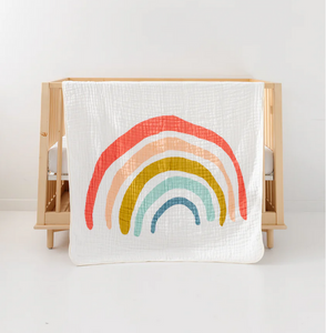 Reversible Quilt - Rainbow