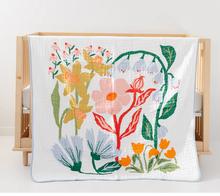 Load image into Gallery viewer, Reversible Quilt - Cottage Garden