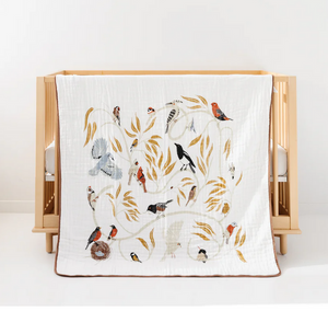 Reversible Quilt - For The Birds