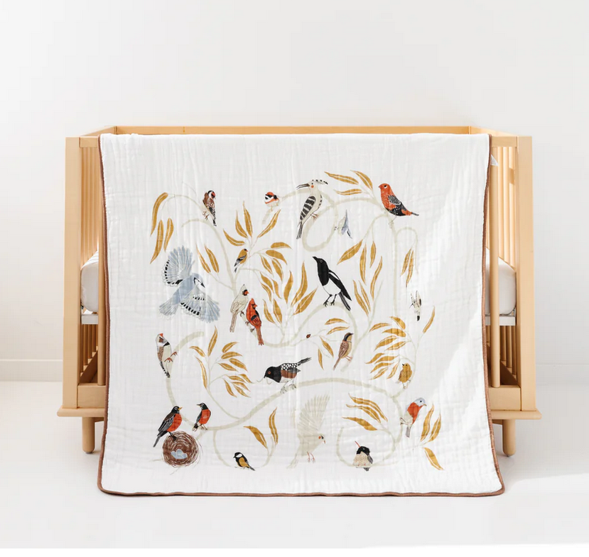 Reversible Quilt - For The Birds
