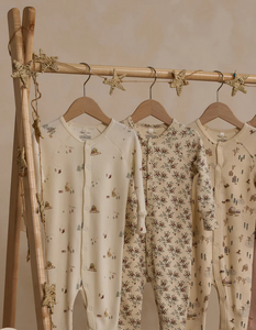 Organic Long John Pajamas - Presents