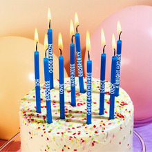 Load image into Gallery viewer, Wishing You Birthday Candles - Purple
