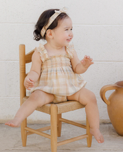 Load image into Gallery viewer, Julia Romper - Pastel Plaid