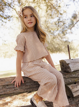 Load image into Gallery viewer, Francie Blouse - Fawn Gingham