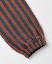 Load image into Gallery viewer, Kids Relaxed Jogger - Mulberry Stripe