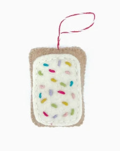 Felt Wool Ornament - Pop Tart