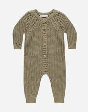Load image into Gallery viewer, Chunky Knit Jumpsuit - Olive