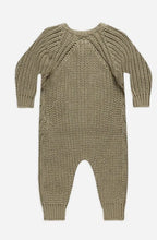 Load image into Gallery viewer, Chunky Knit Jumpsuit - Olive
