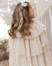 Load image into Gallery viewer, Tulle Cape - Champagne Stars