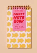 Load image into Gallery viewer, Goldfish Crackers Pocket Notebook