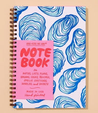 Load image into Gallery viewer, Oysters Notebook