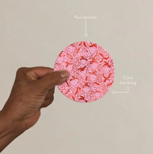 Load image into Gallery viewer, Coaster - Pink Strawberries