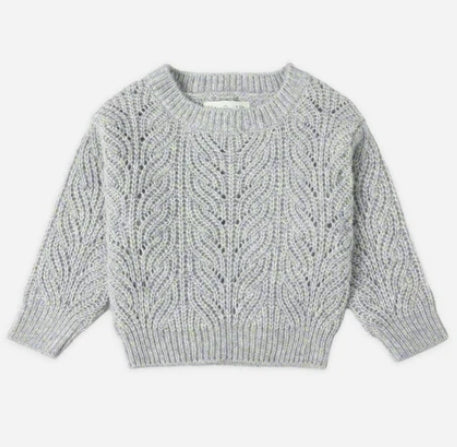 Shiloh Sweater - Dusty Blue