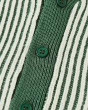 Load image into Gallery viewer, Haywood Cardigan - Green Stripe