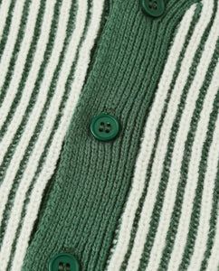 Haywood Cardigan - Green Stripe