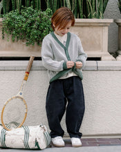 Load image into Gallery viewer, Haywood Cardigan - Green Stripe