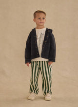Load image into Gallery viewer, Baggy Pant - Green Stripe