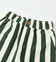 Load image into Gallery viewer, Baggy Pant - Green Stripe