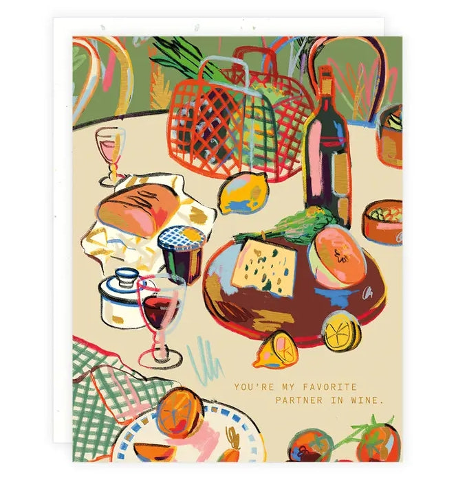 Partner in Wine card