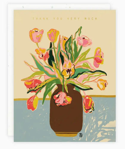 Thank You Bouquet card