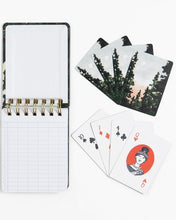 Load image into Gallery viewer, Forest Landscape Playing Cards &amp; Scorebook