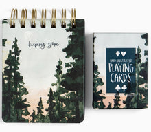 Load image into Gallery viewer, Forest Landscape Playing Cards &amp; Scorebook