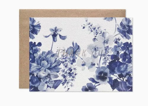 Dealtry Blue Thank You card