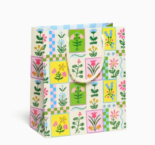Medium Retro Flower Gift Bag