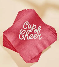 Load image into Gallery viewer, Cocktail Napkins - Cup of Cheer