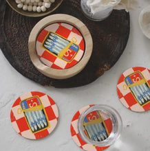 Load image into Gallery viewer, Wooden Coaster Holder