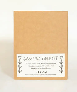 Poppies card Boxed Set of 8